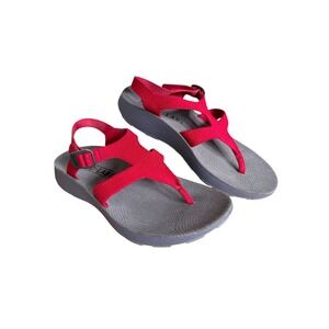 Tread Labs Albion Red Sport Sandal Arch Support Women 10 Outdoor Adjustable